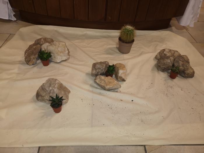 Les tentations du Christ au désert : 