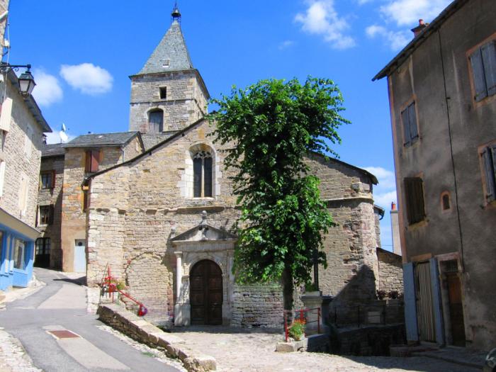 Eglise Saint Sauveur à Severac-le-Chateau