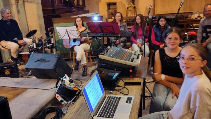 Messe des jeunes, Vabres l'abbaye