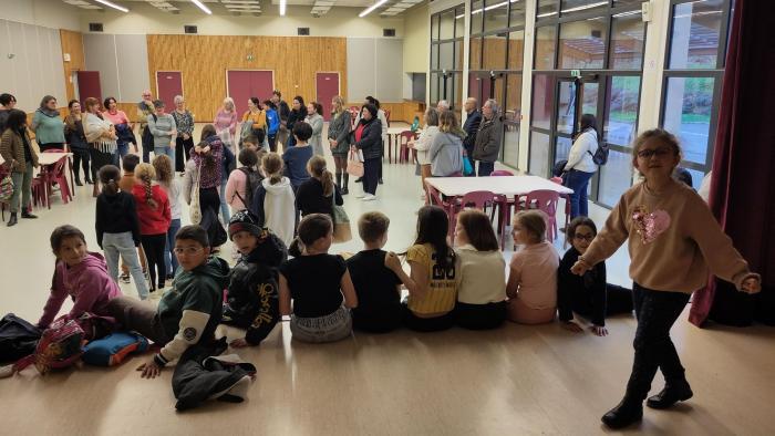 Préparation à la 1ère communion des enfants du doyenné, Saint Sernin s/Rance