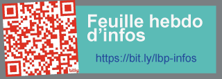 la feuille d'information hebdomadaire paroissiale