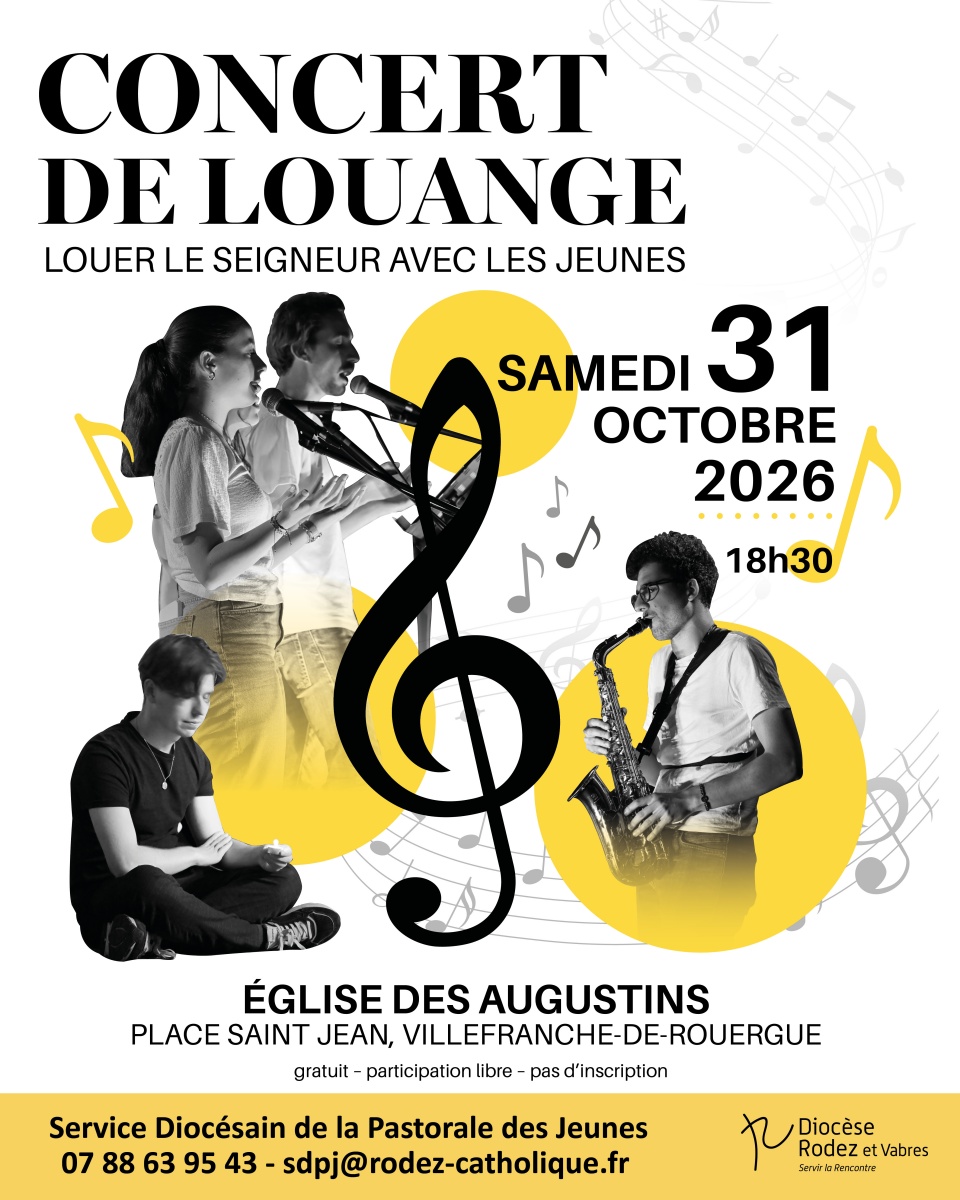 Affiche Concert louange